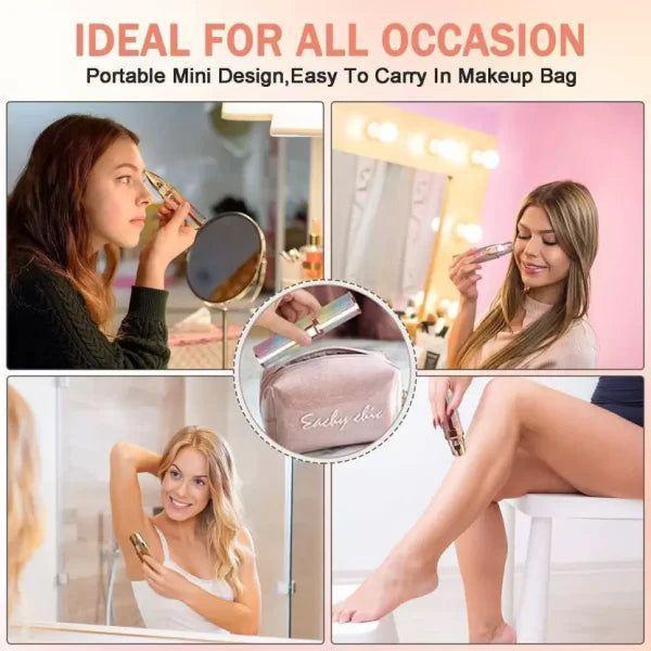 2 in 1 Facial Hair Remover | Eyebrow Trimmer | Rechargeable | Free Gift Card 🎁