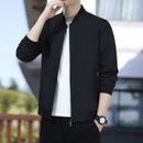 Men’s Premium Black Fleece Jacket | Luxury Collared Winter Wear