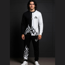 2 Pcs Mens Polyester Printed Track Suit in Best Quality