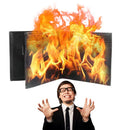Magic Fire Wallet Flame Burning 2Pcs
